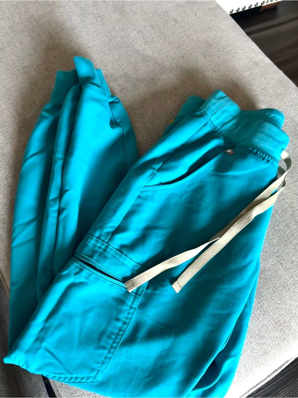 Figs Teal Scrub Joggers